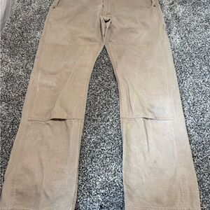 Key mens Tan work jeans size 32x34